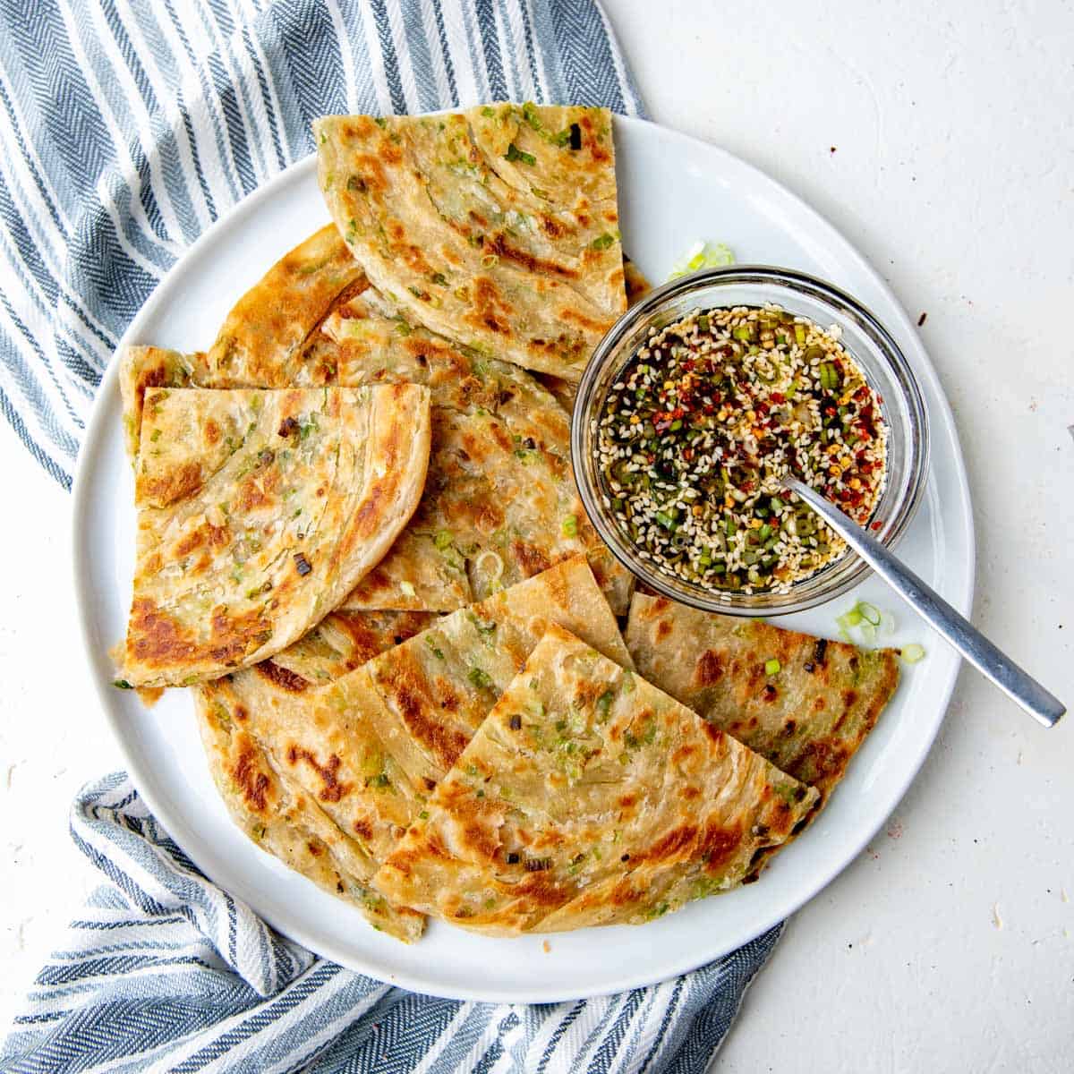 scallion pancakes